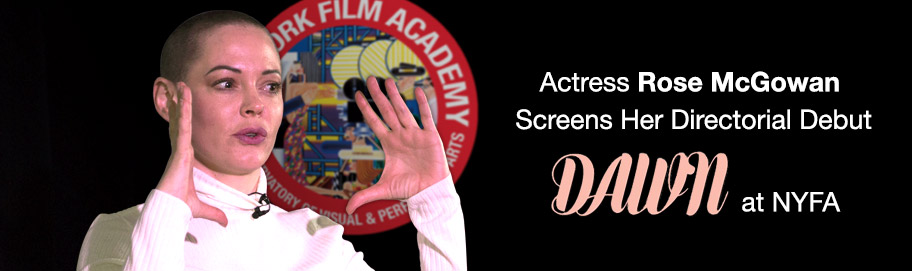 Actress Rose McGowan Screens Her Directorial Debut 'Dawn'