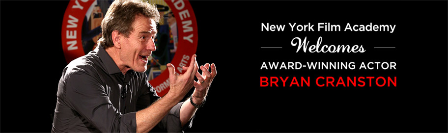 Read more about Bryan Cranston's visit to NYFA New York Film Academy welcomes award-winning actor Bryan Cranston news banner