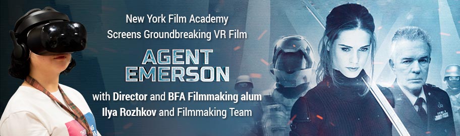 NYFA Alum Directs VR Film 'Agent Emerson'