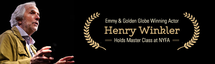 Emmy & Golden Globe Winner Henry Winkler Holds Master Class for NYFA Acting for Film Students