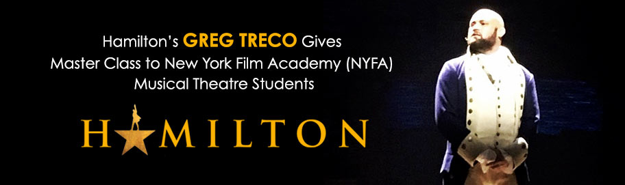Greg Treco Teaches NYFA Students