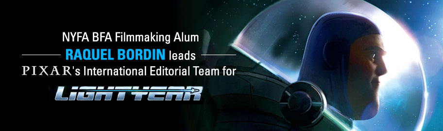 NYFA BFA Filmmaking Alum Raquel Bordin works on Pixar's 'Lightyear'