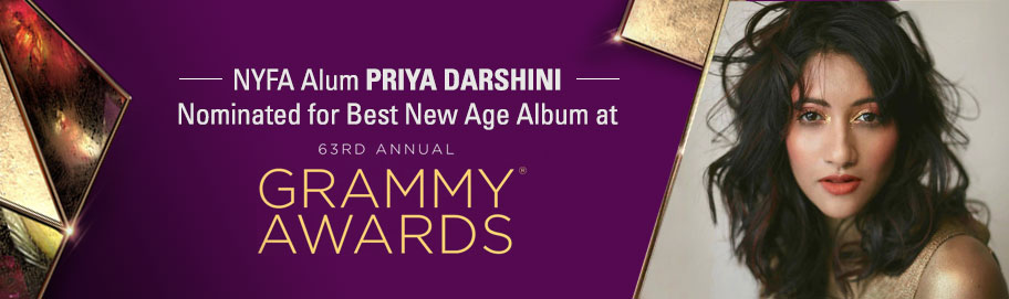 NYFA Alum Priya Darshini Nominated at 2021 Grammy Awards