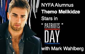 NYFA Alumnus Themo Melikidze Stars in "Patriots Day" with Mark Wahlberg