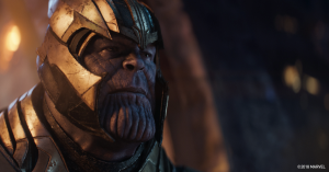 A shot from The Avengers: Infinity War