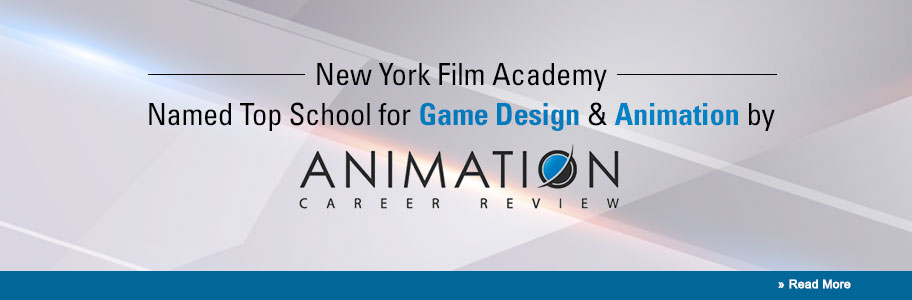New York Film Academy Named Top 25 School for Game Design & Animation