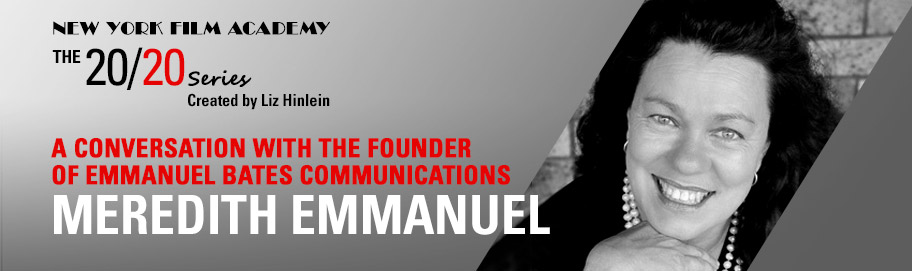 NYFA Welcomes Meredith Emmanuel to The 20/20 Series