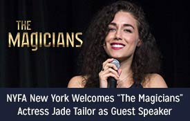 NYFA New York Welcomes 'The Magicians' Actress Jade Tailor as Guest Speaker