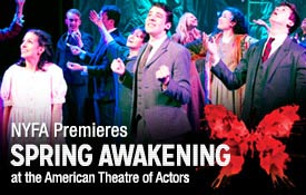 NYFA premieres Spring Awakening at the American Theatre of Actors