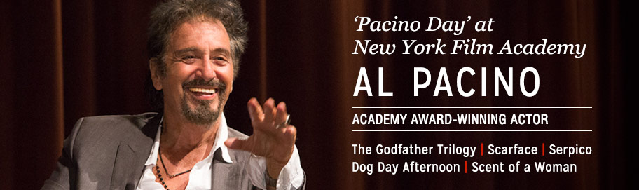 Pacino Day at New York Film Academy with Al Pacino