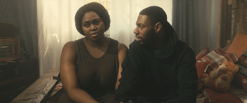 NYFA Final Scene Stills moves still from Fruitvale Station of actors sitting on a bed.