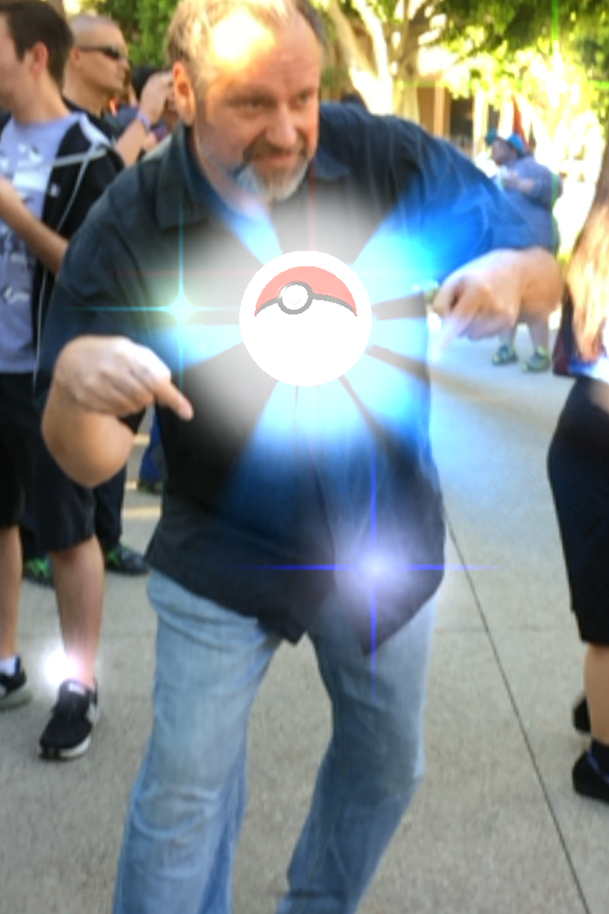 Man caught pokeman during pokeman go