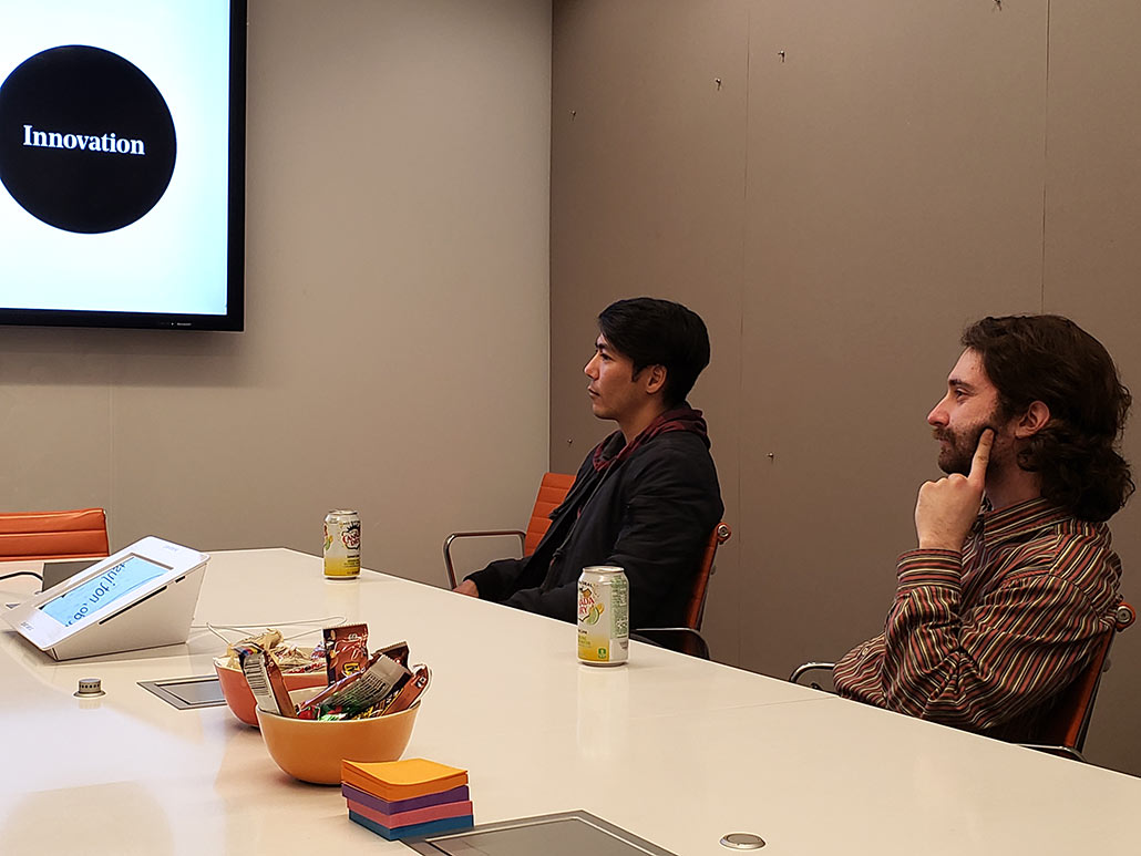 Graphic Design students visit Lippincott design agency to learn how the agency designs and presents visual identity. Students also had an opportunity to show their design work to Lippincott design directors and to gain valuable feedback.  