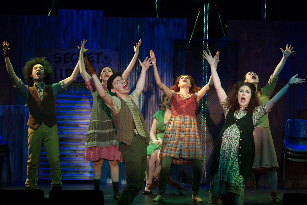 Urinetown Cast Dance Together