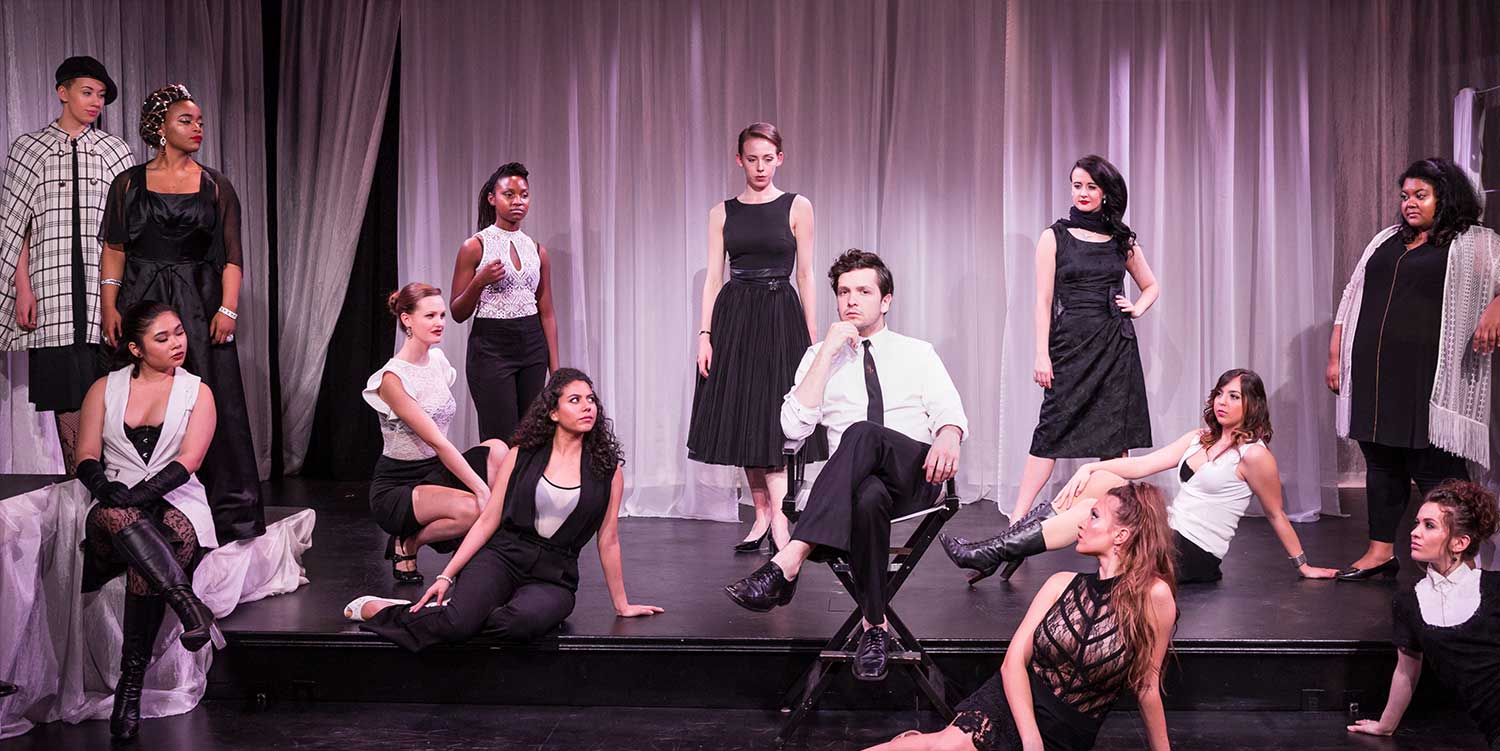 ﻿Nine Cast Pose On Stage