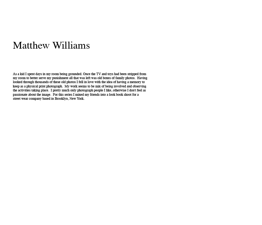 Matthew Williams