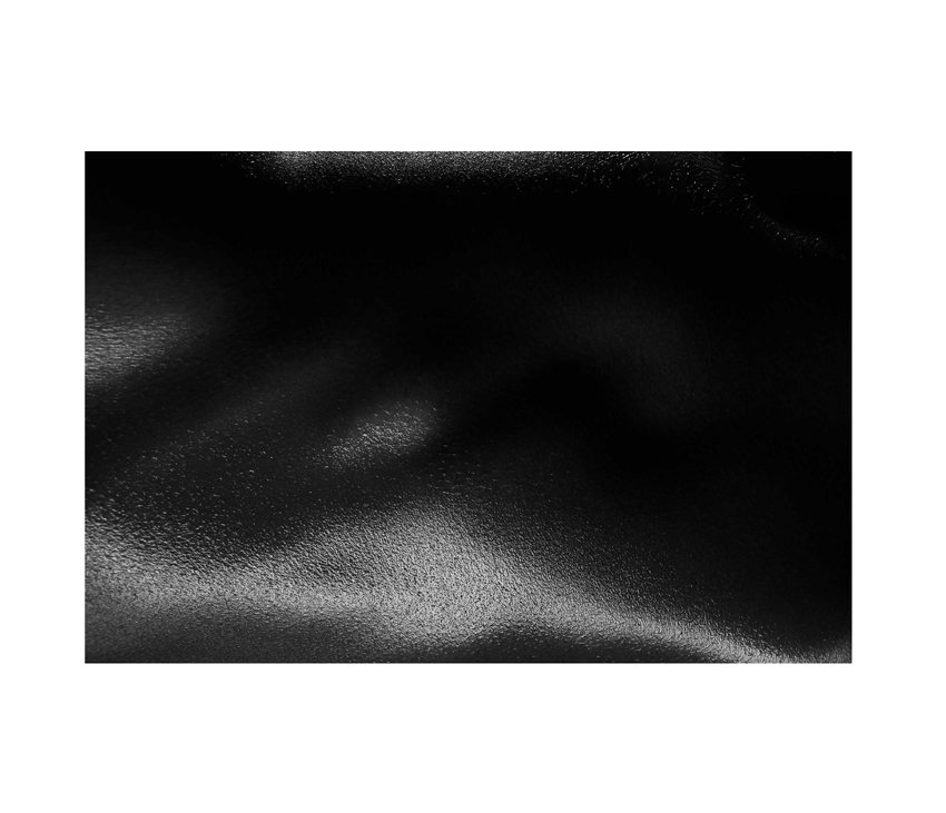Black and white upclose photo of skin