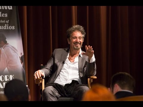 Discussion with Oscar Winning Actor Al Pacino at New York Film Academy