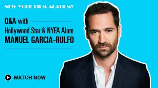 Q&A with Hollywood Star & NYFA Alum Manuel Garcia-Rulfo