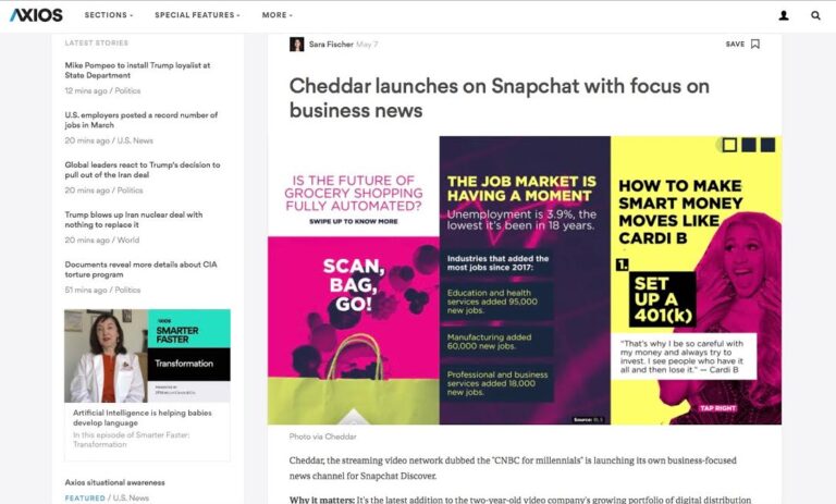 The Fourth Estate, Cheddar on Snapchat, the Sydney Children’s Hospital Foundation and More From the New York Film Academy Broadcast Journalism School