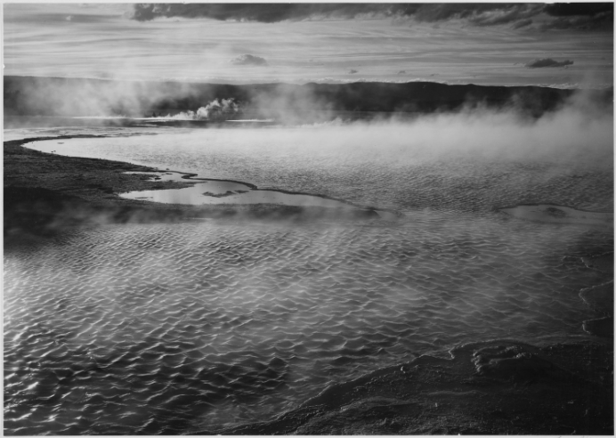 Ansel Adams picture of water