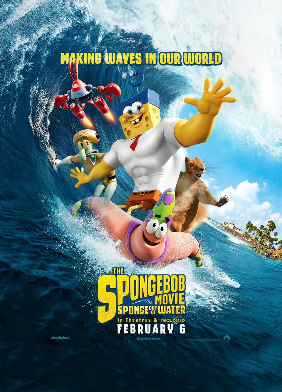 Spongbob Movie Out of Water poster