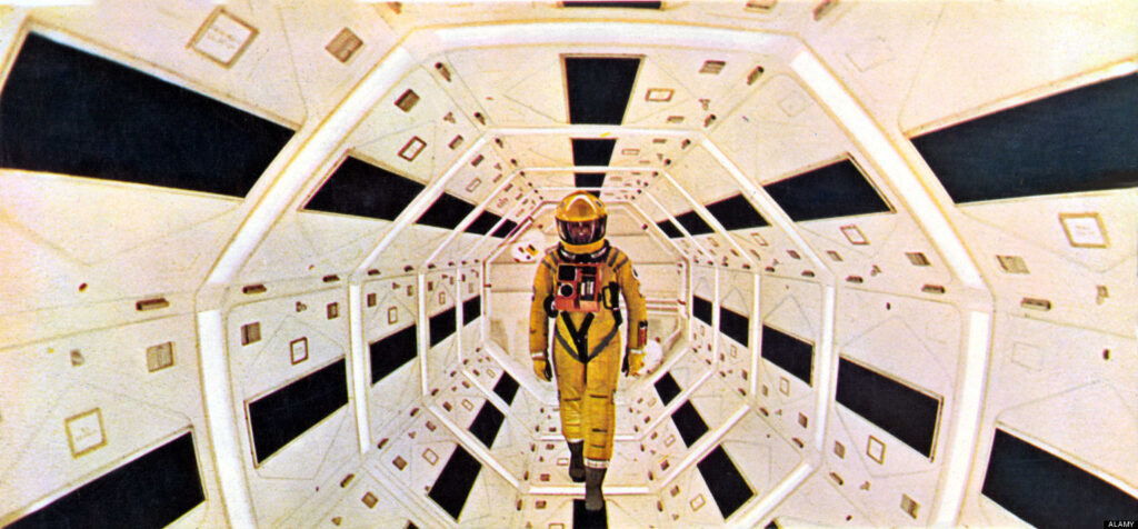 A scene from 2001: A Space Odyssey