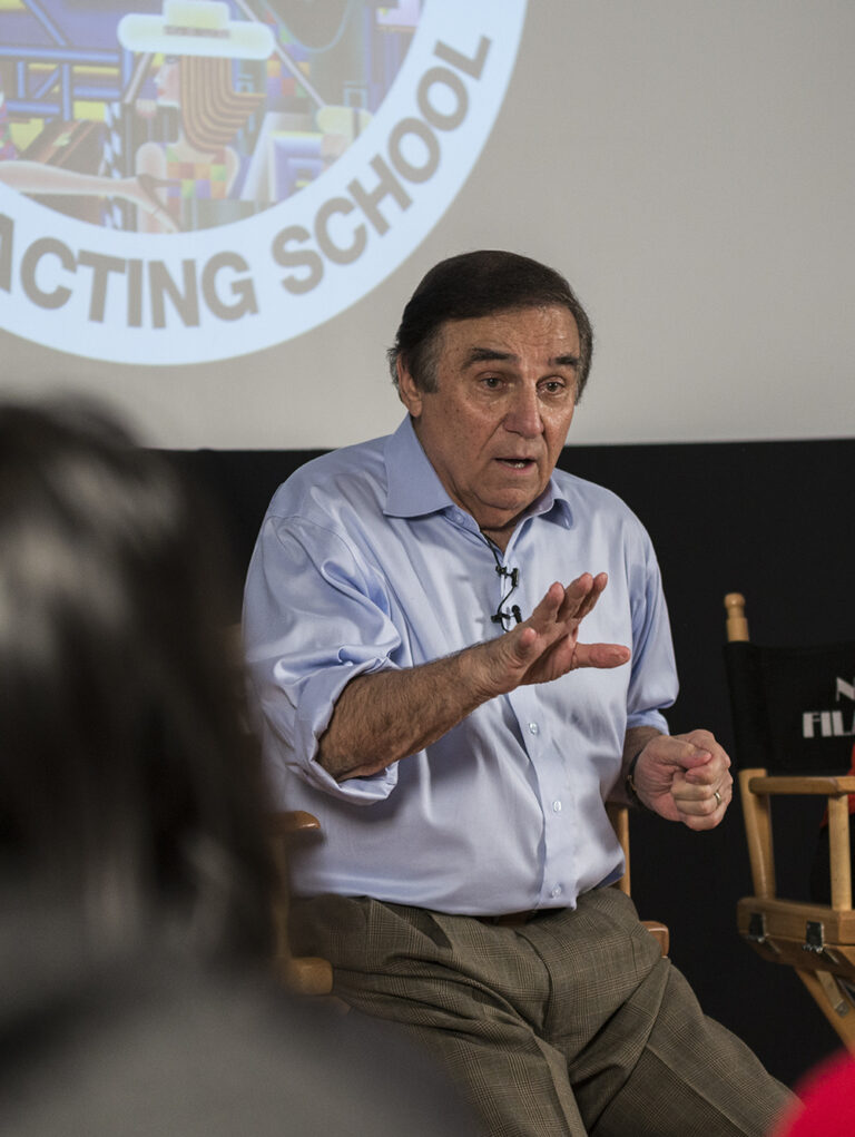 Screen and Theatre Legend Tony LoBianco Inspires Confidence in Acting Students