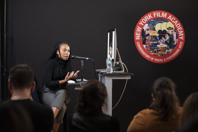 Brooklyn Photographer Miranda Barnes Guest Lectures at New York Film Academy (NYFA)