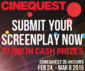 Cinequest Screenplay Submission