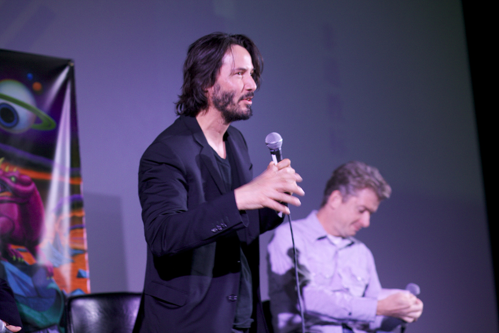 Keanu Reeves and Alex Winter from Bill and Ted