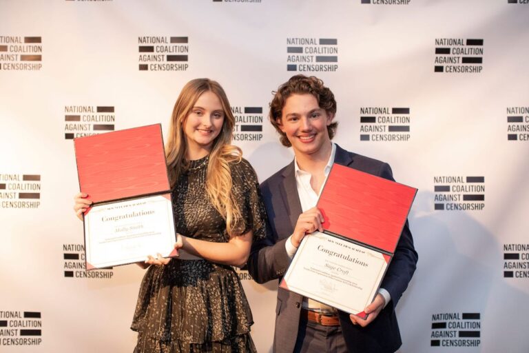 New York Film Academy (NYFA) and the National Coalition Against Censorship (NCAC) Present Youth Free Expression Film Contest Award