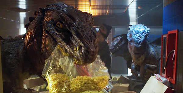 Baby Zillas from Roland Emmerich's 1998 adaptation of Godzilla