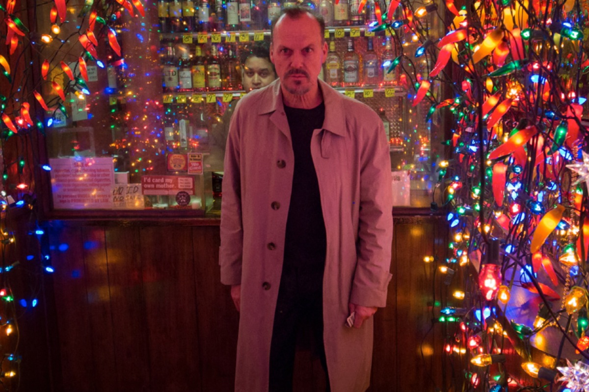 Michael Keaton in Birdman liquor store