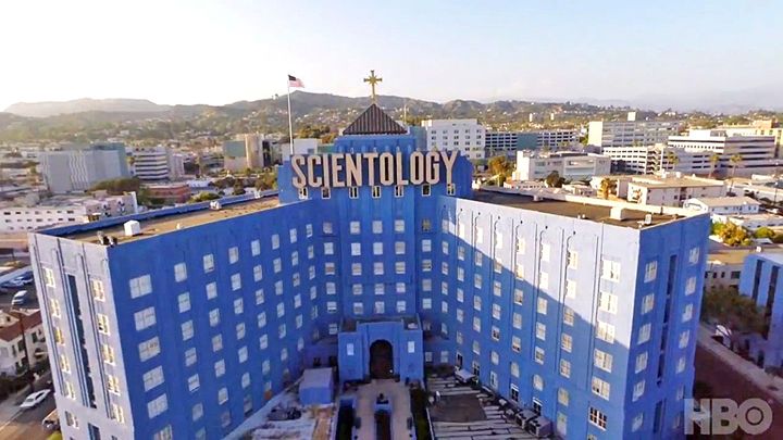 Scientology church from Going Clear