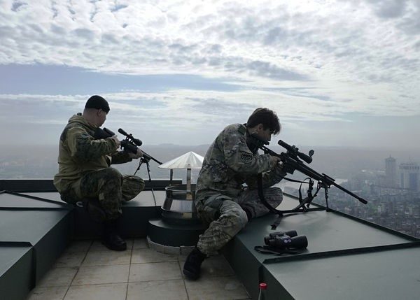 A screencap from "A Sniper's War"