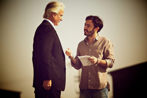Actor John Terry with Aldo Filiberto