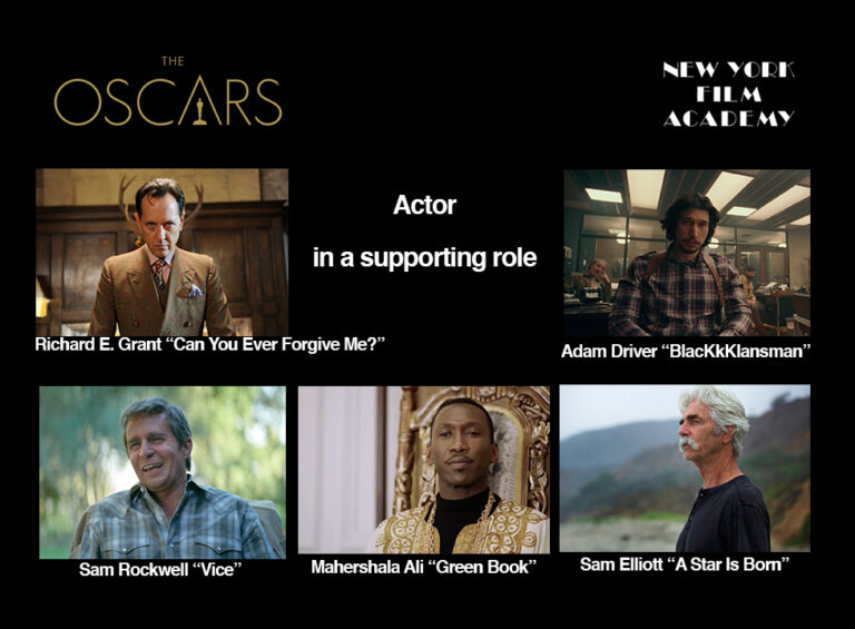 2019 Oscars: Best Actor and Actress in a Supporting Role Nominees