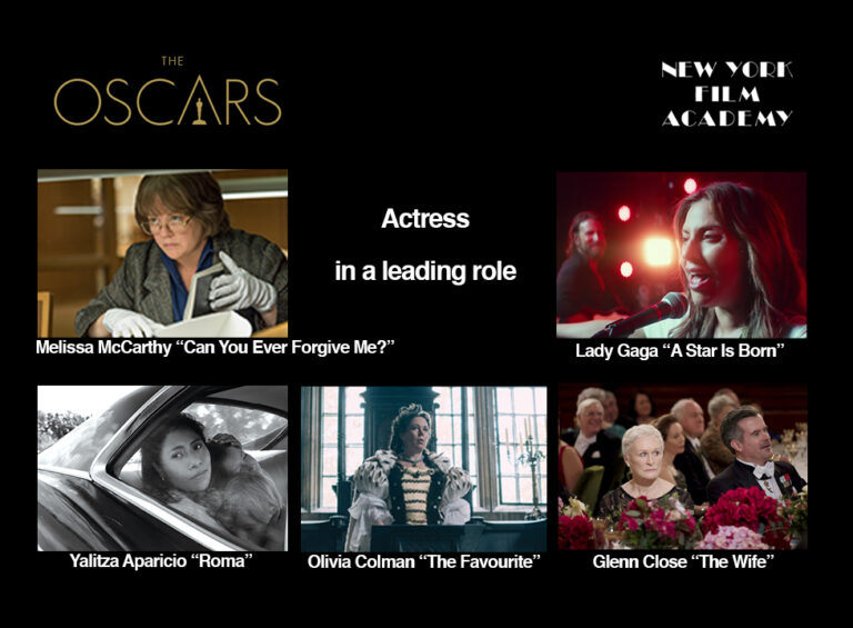 2019 Oscars: Best Actress and Best Actor in a Leading Role Nominees