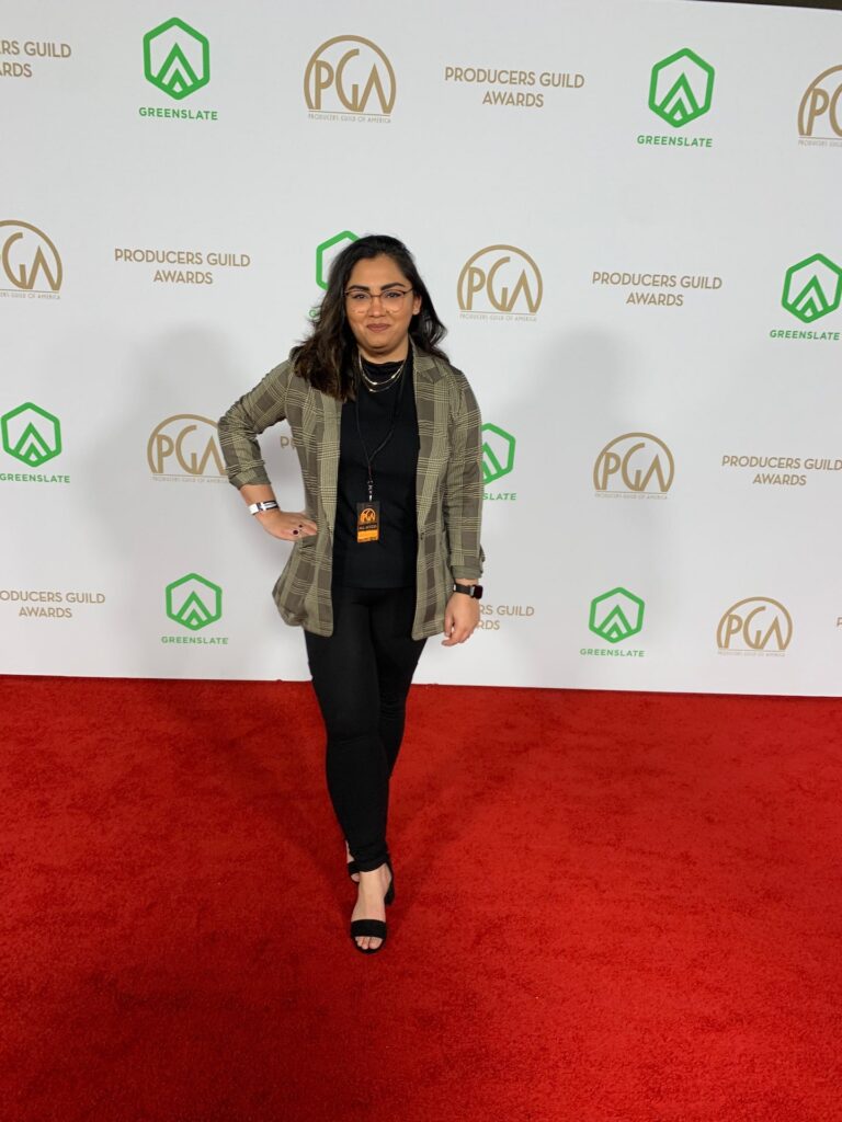 New York Film Academy (NYFA) MFA Producing Student Aliza Jafri Uses Volunteer Work to Earn Social Media Gig at 2020 PGA Awards