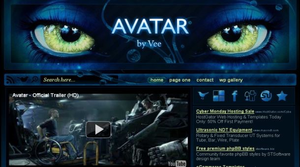 Avatar Website