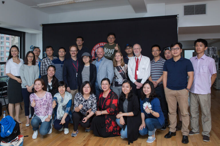 Shanghai Media Group Joins NYFA Broadcast Journalism Class