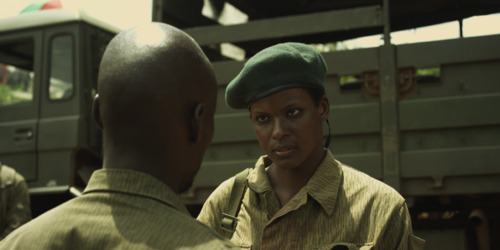 Cassandra Freeman stars as Rose in Kinyarwanda
