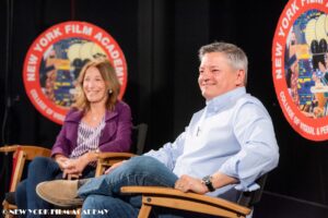 Tova Laiter & Netflix CCO Ted Sarandos