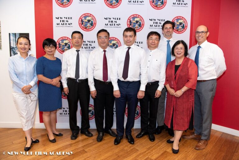 Chinese Consulate Visits New York Film Academy (NYFA)