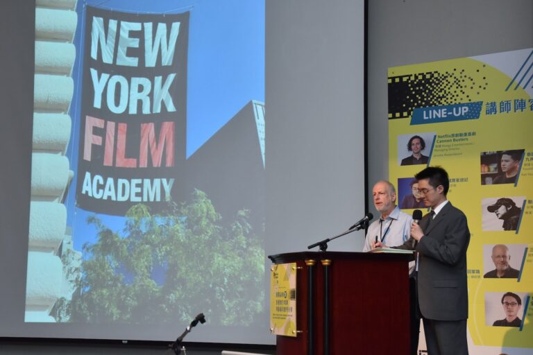 New York Film Academy (NYFA) Chair of Broadcast Journalism Attends Digital Taipei 2018