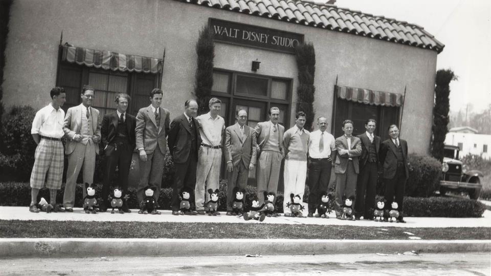 Walt Disney studios history of animation