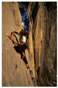 Evelyne Binsack Rock Climbing