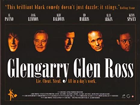 Glengarry Glen Ross Horizontal Movie Poster