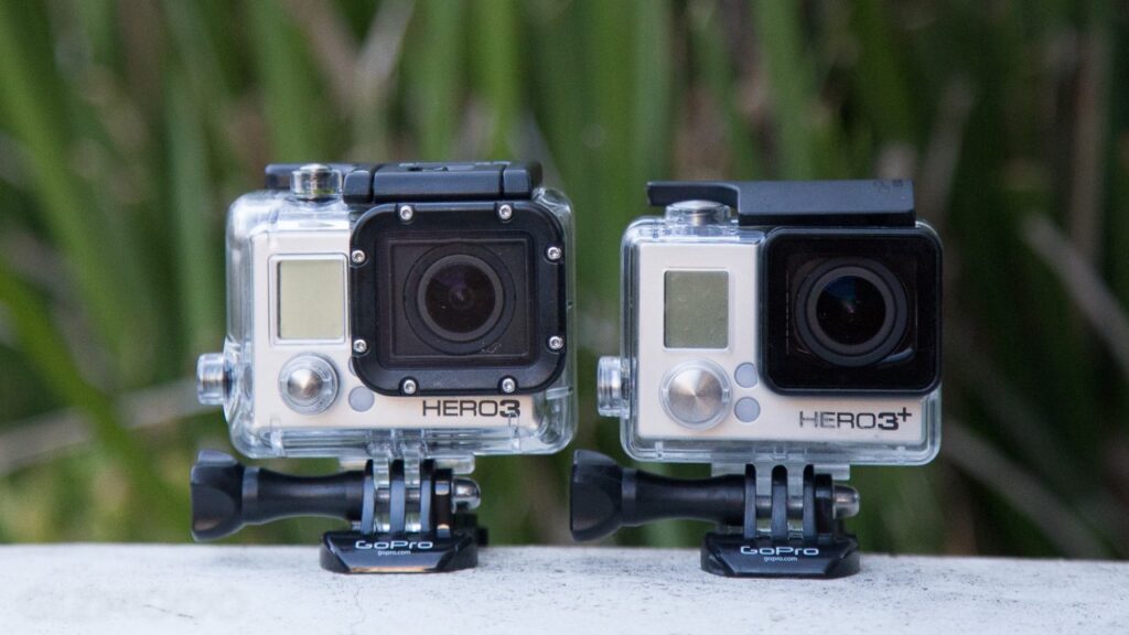 Two GoPro Hero3 cameras